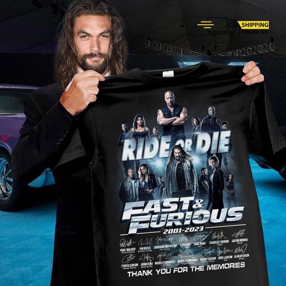 Fast And Furious Tshirt Ride Or Die Hoodie Fast X Movie Shirt Vin Diesel Shirt - Picture 1 of 4